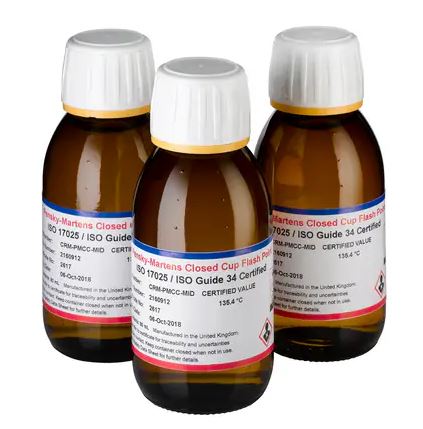 Etalons secondaires PARAGON en point éclair Pensky Martens