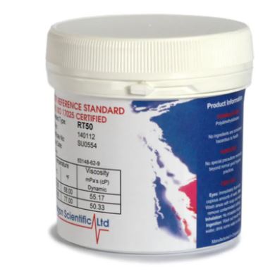 Huiles étalon silicones certifiés en viscosité rotationnelle, PARAGON