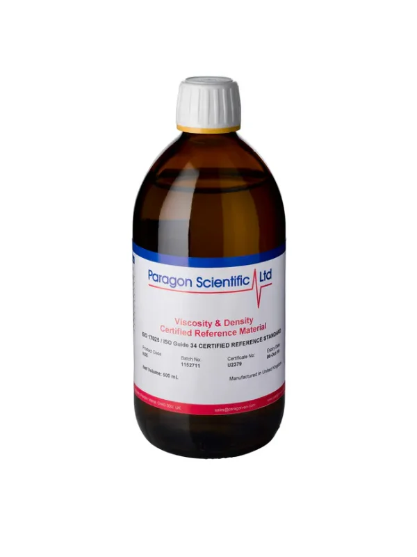 Huiles étalons viscosité certifiés pour usage général, PARAGON