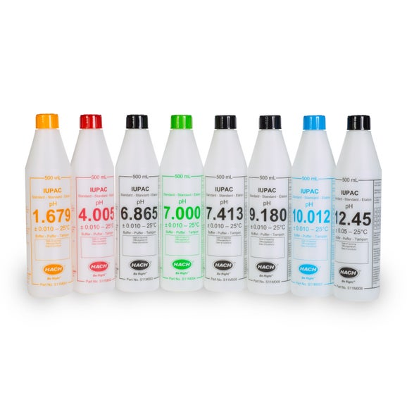 Etalons pH certifiés HACH-LANGE