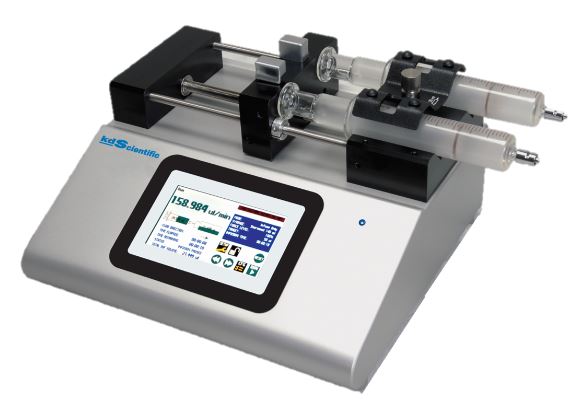 Pousse seringues à clavier numérique perfusant 2 canaux KDS – Legato 200