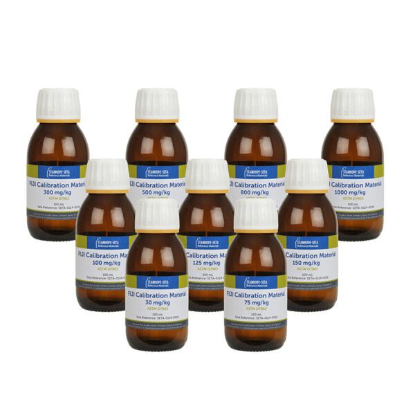 Matériaux de référence FIJI ASTM D7963 Calibration Set