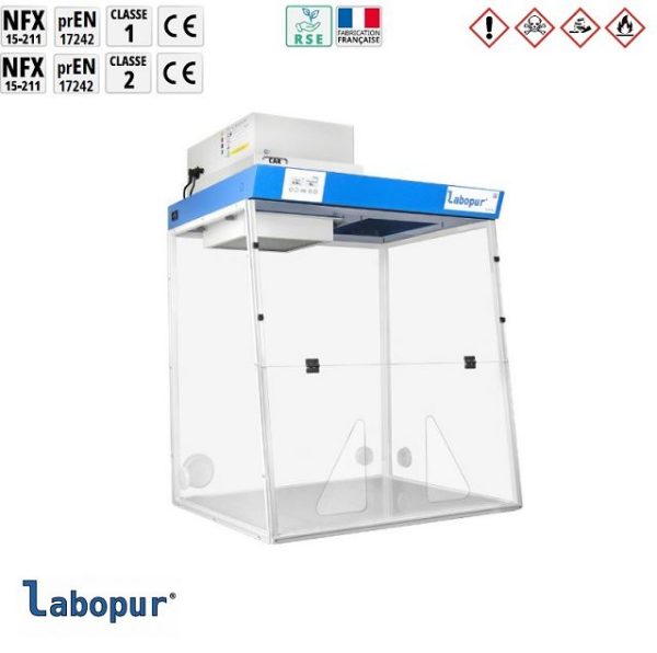 Hotte chimique de sécurité pour produits dangereux Trionyx Labopur
