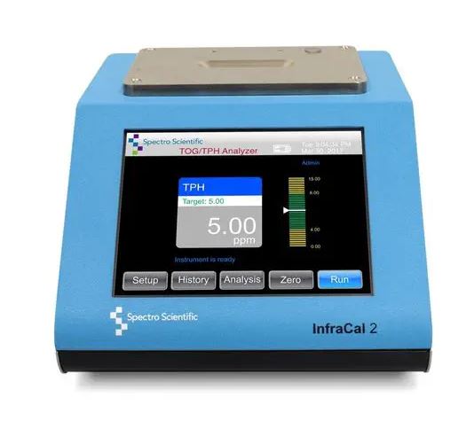 Analyseur d&rsquo;hydrocarbures pour eaux et sols SPECTRO SCIENTIFIC